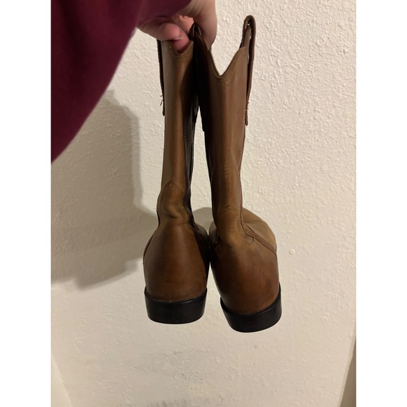 Ariat Womens Brown Leather Western Cowboy Boots ATS Equipped‎ Sz 6 - Picture 7 of 11